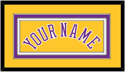 Los Angeles Name - Home Yellow (1978-1997) - Premier Tier 2