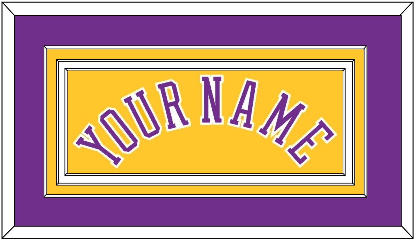Los Angeles Name - Home Yellow (1978-1997) - Premier Tier 3