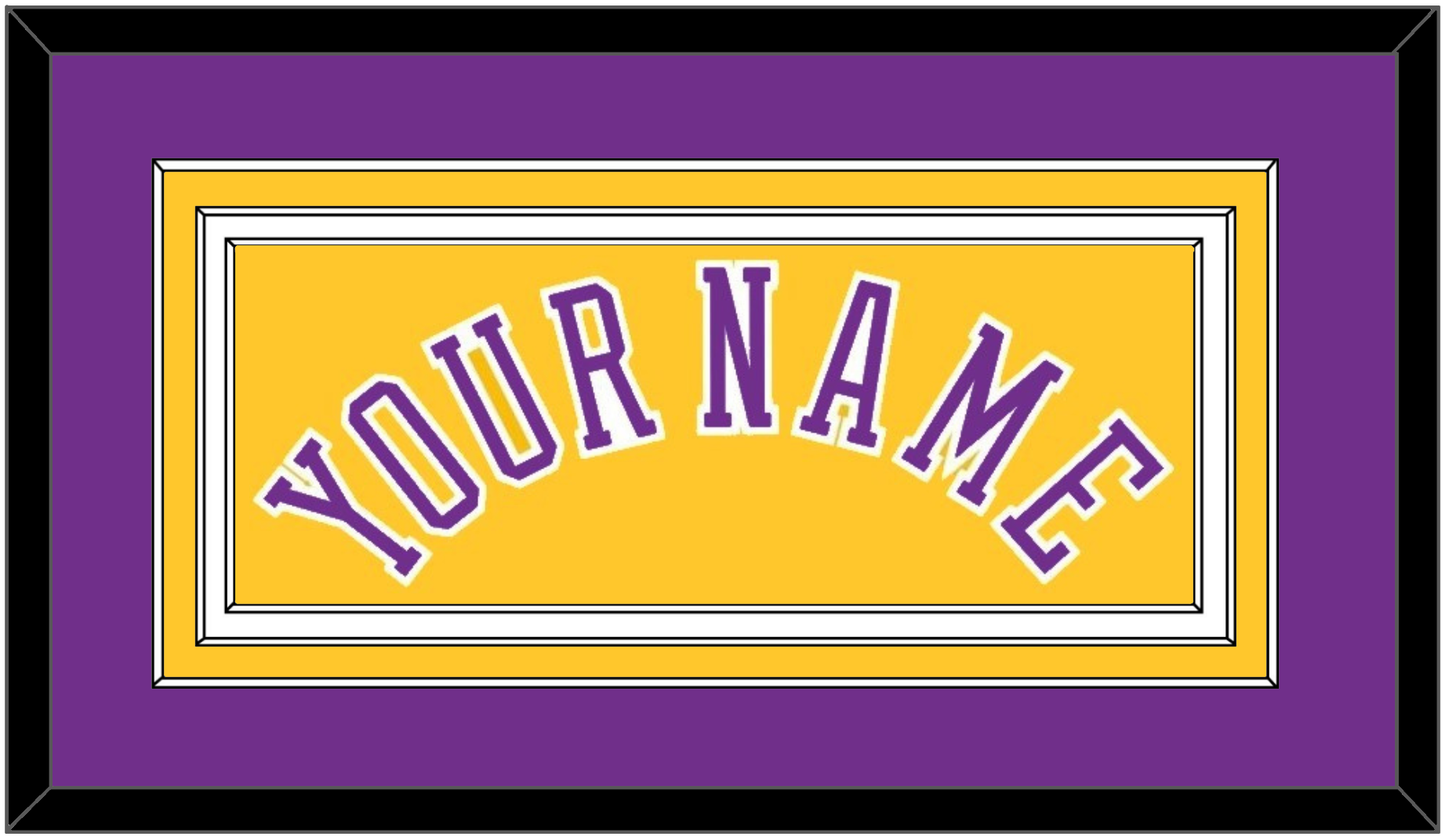 Los Angeles Name - Home Yellow (1978-1997) - Premier Tier 3