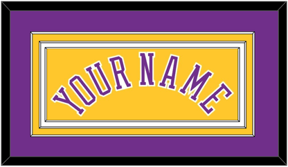 Los Angeles Name - Home Yellow (1978-1997) - Premier Tier 3