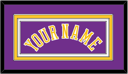 Los Angeles Name - Road Purple (1978-1997) - Premier Tier 3