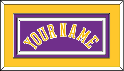 Los Angeles Name - Road Purple (1978-1997) - Premier Tier 2