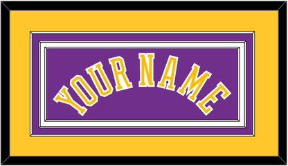 Los Angeles Name - Road Purple (1978-1997) - Premier Tier 2