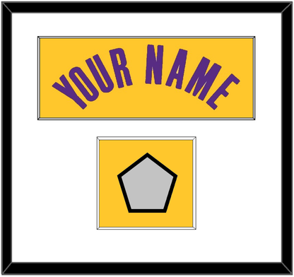 Los Angeles Name & Trophy Patch - Yellow Icon - Essential Tier 1