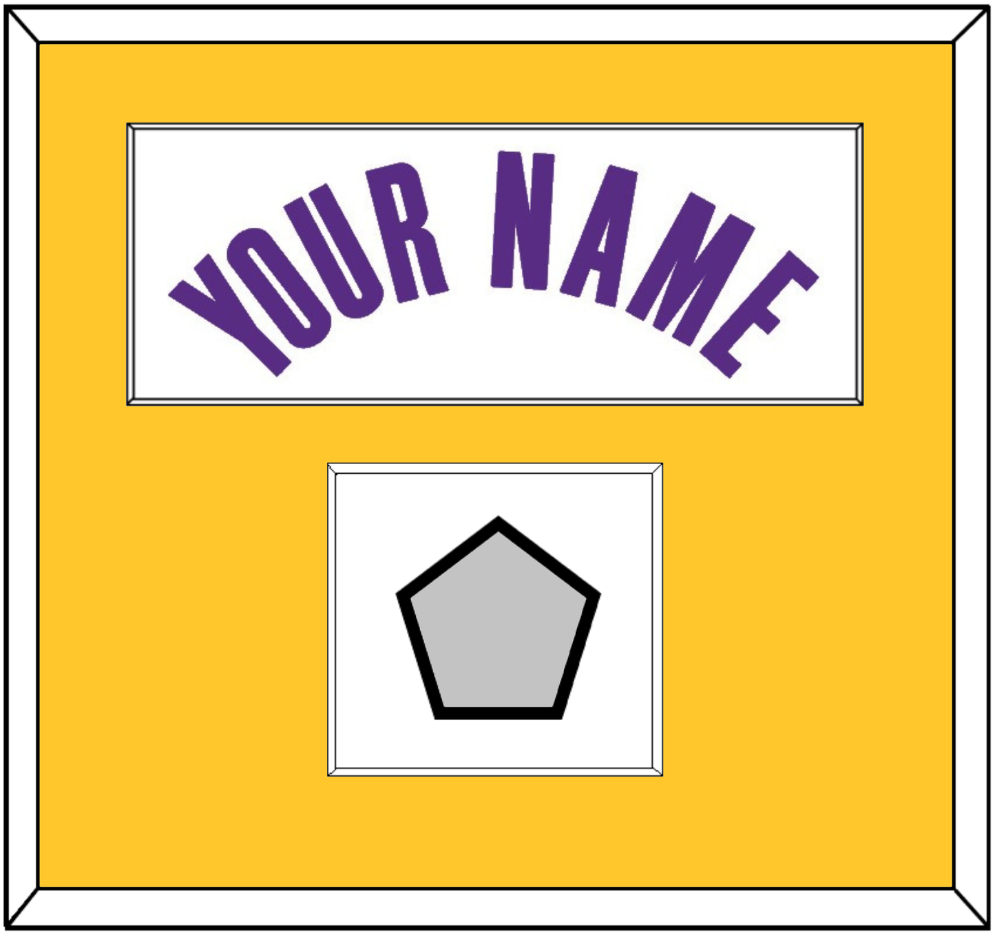 Los Angeles Name & Finals Patch - White Association - Essential Tier 1