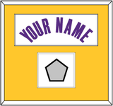 Los Angeles Name & Finals Patch - White Association - Single Mat 1