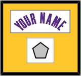 Los Angeles Name & Finals Patch - White Association - Single Mat 1