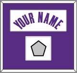 Los Angeles Name & Champions Patch - White Association - Single Mat 2