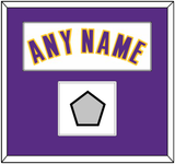 Los Angeles Name & Champions Patch - Alternate White (2002-2018) - Single Mat 1