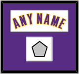 Los Angeles Name & Finals Patch - Alternate White (2002-2018) - Single Mat 1