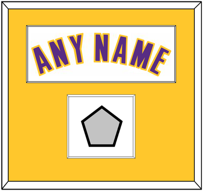 Los Angeles Name & Trophy Patch - Alternate White (2002-2018) - Essential Tier 2