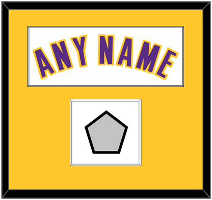 Los Angeles Name & Trophy Patch - Alternate White (2002-2018) - Essential Tier 2