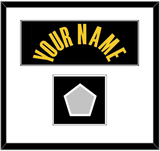 Los Angeles Name & Champions Patch - Black Mamba (2017-2018, 2020) - Single Mat 1