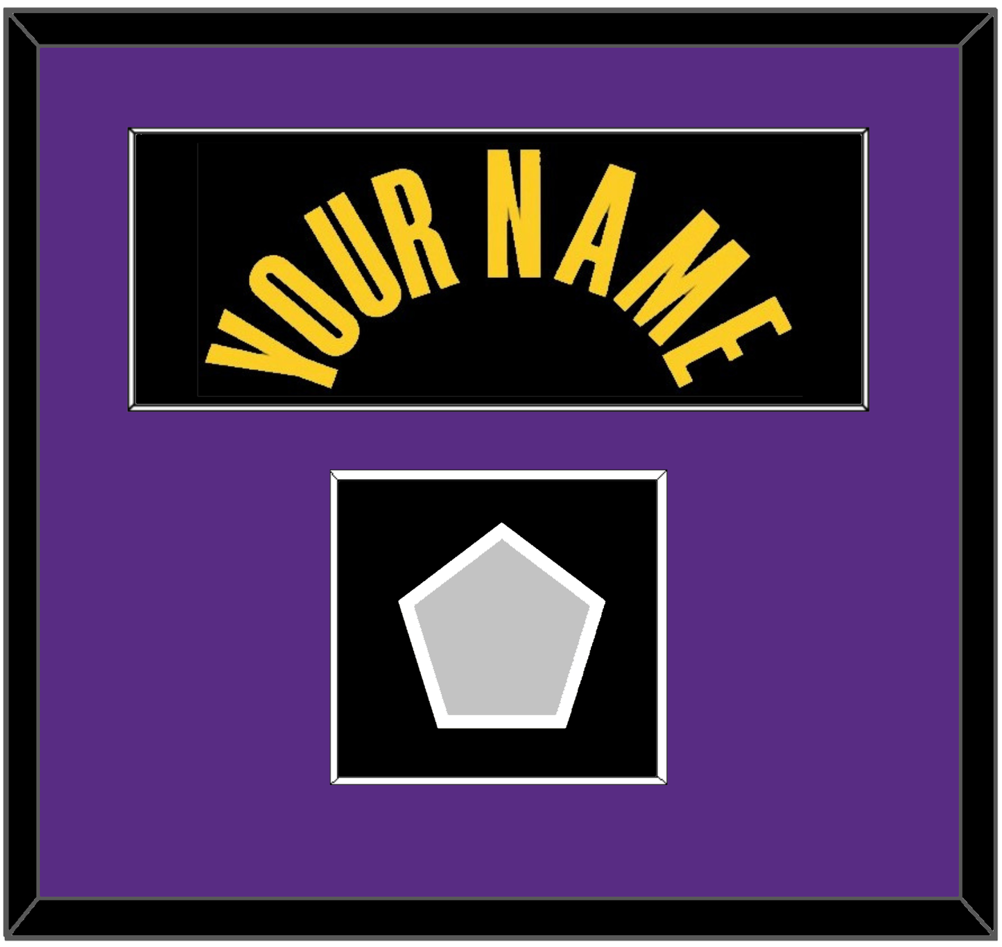 Los Angeles Name & Champions Patch - Black Mamba (2017-2018, 2020) - Essential Tier 3