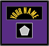 Los Angeles Name & Trophy Patch - Black Mamba (2017-2018 & 2020) - Single Mat 3