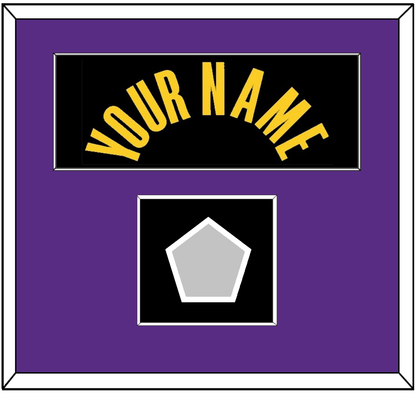 Los Angeles Name & Champions Patch - Black Mamba (2017-2018, 2020) - Essential Tier 3