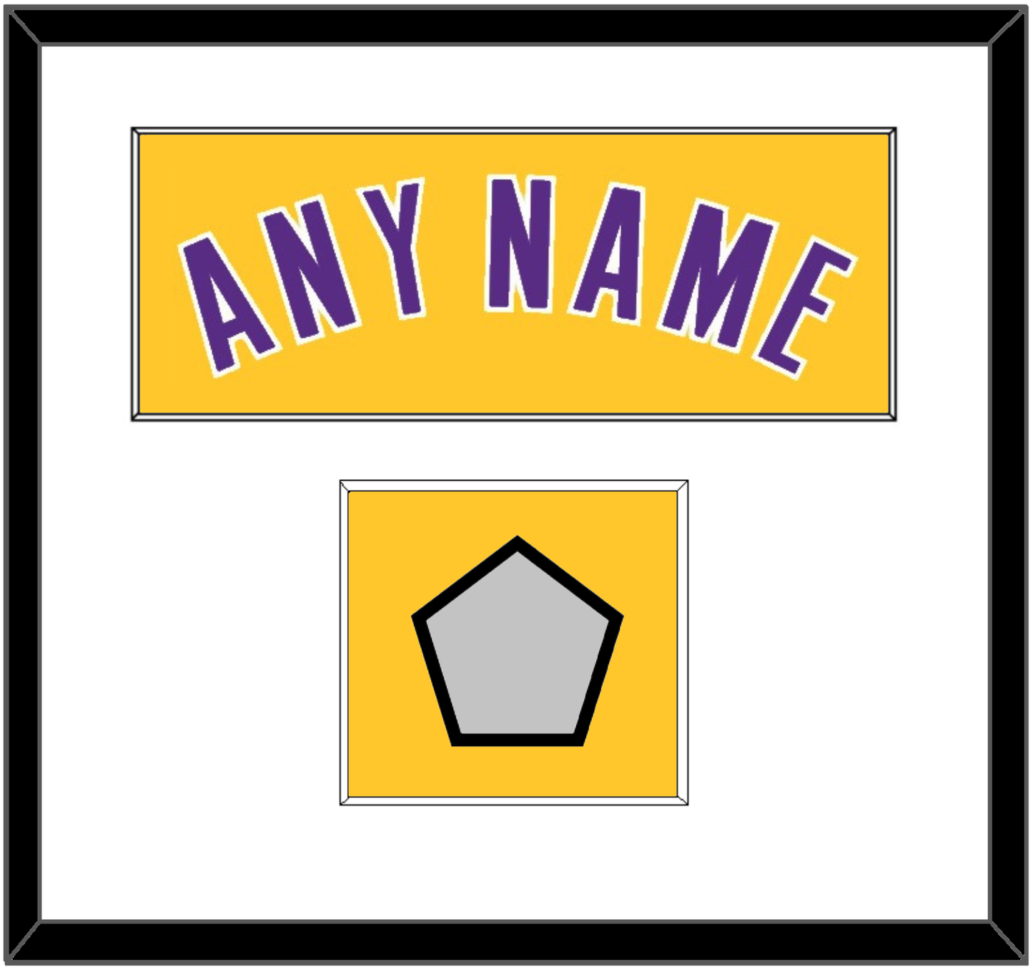 Los Angeles Name & Finals Patch - Home Yellow (1999-2018) - Essential Tier 1