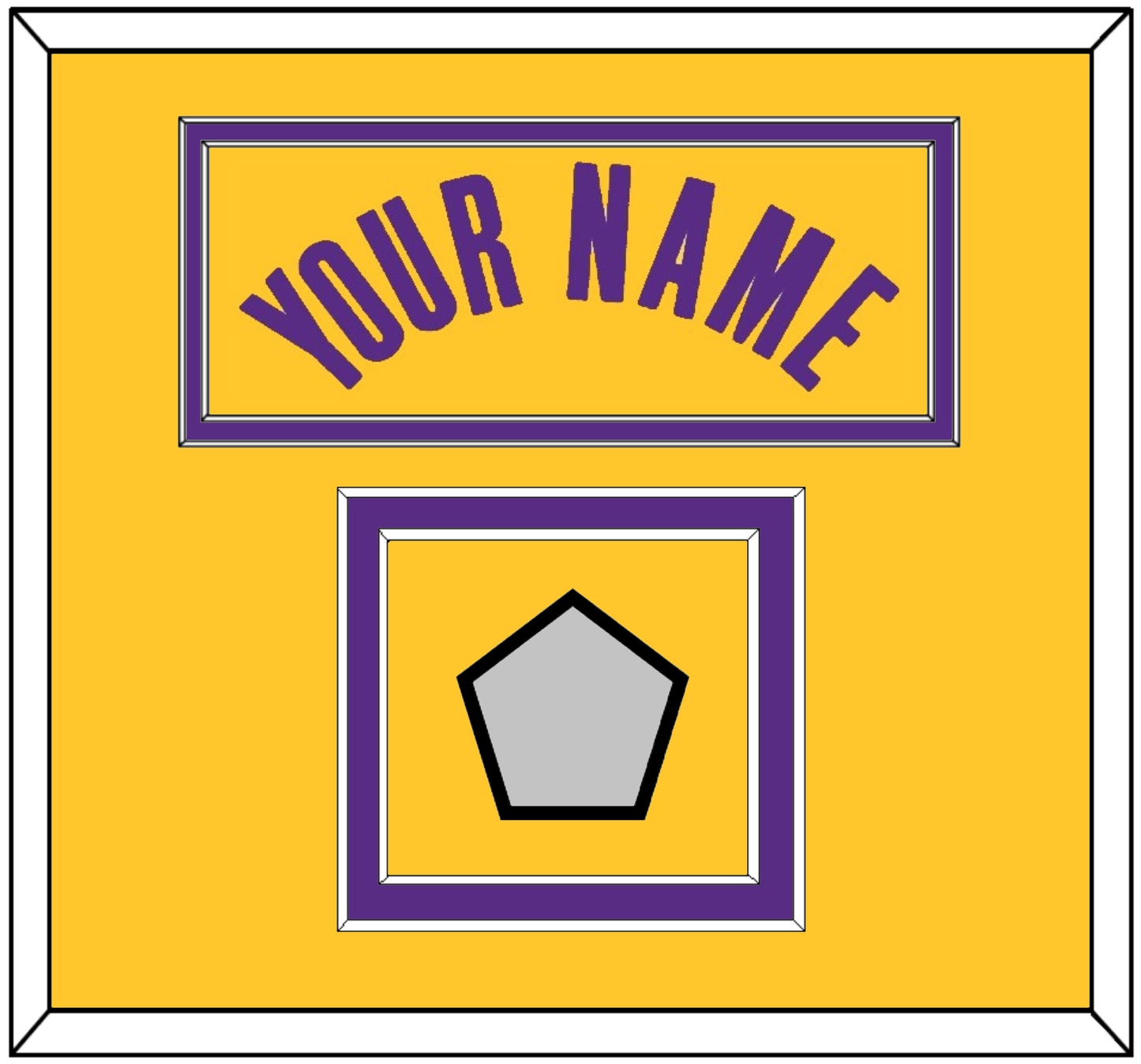 Los Angeles Name & Finals Patch - Yellow Icon - Signature Tier 2