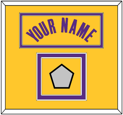 Los Angeles Name & Finals Patch - Yellow Icon - Signature Tier 2