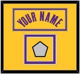 Los Angeles Name & Finals Patch - Yellow Icon - Double Mat 2