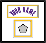 Los Angeles Name & Champions Patch - White Association - Double Mat 1