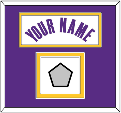 Los Angeles Name & Trophy Patch - White Association - Signature Tier 2