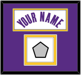 Los Angeles Name & Champions Patch - White Association - Double Mat 2