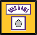 Los Angeles Name & Finals Patch - White Association - Double Mat 3