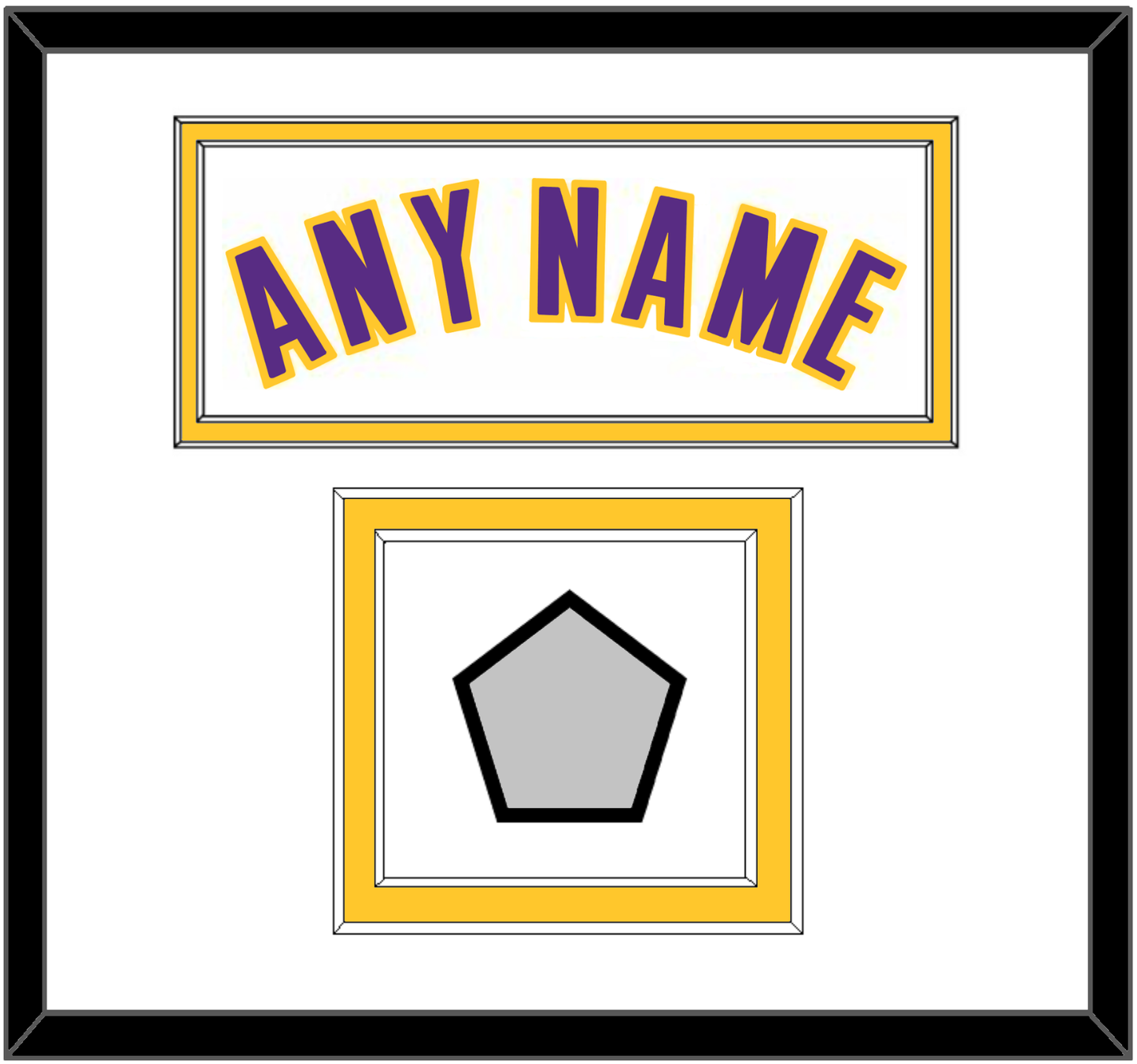 Los Angeles Name & Champions Patch - Alternate White (2002-2018) - Signature Tier 2