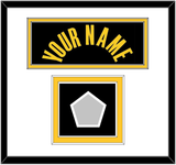 Los Angeles Name & Champions Patch - Black Mamba (2017-2018, 2020) - Double Mat 1