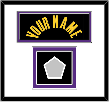Los Angeles Name & Champions Patch - Black Mamba (2017-2018, 2020) - Signature Tier 2