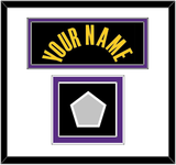 Los Angeles Name & Champions Patch - Black Mamba (2017-2018, 2020) - Double Mat 2