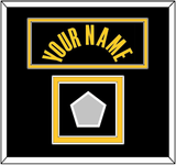 Los Angeles Name & Champions Patch - Black Mamba (2017-2018, 2020) - Double Mat 3