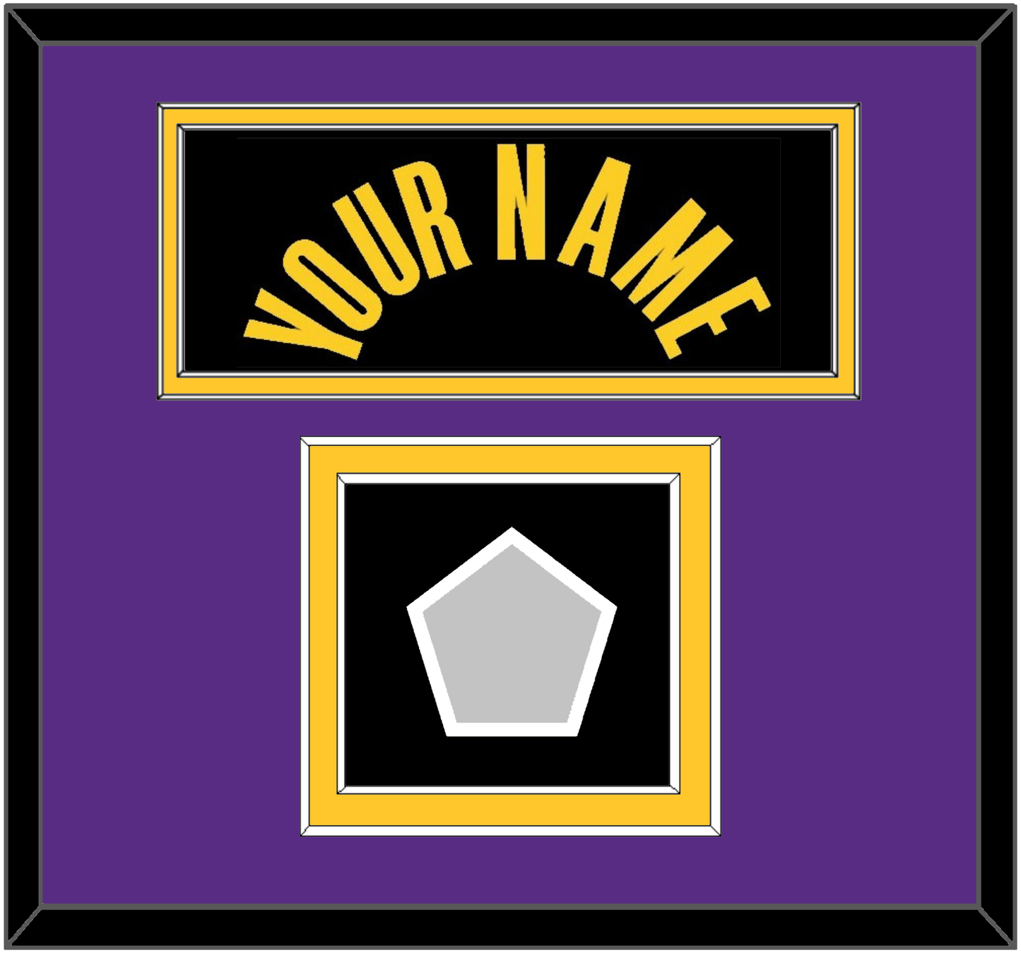 Los Angeles Name & Champions Patch - Black Mamba (2017-2018, 2020) - Signature Tier 4