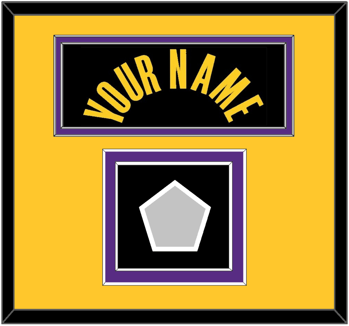 Los Angeles Name & Finals Patch - Black Mamba (2017-2018 & 2020) - Signature Tier 5