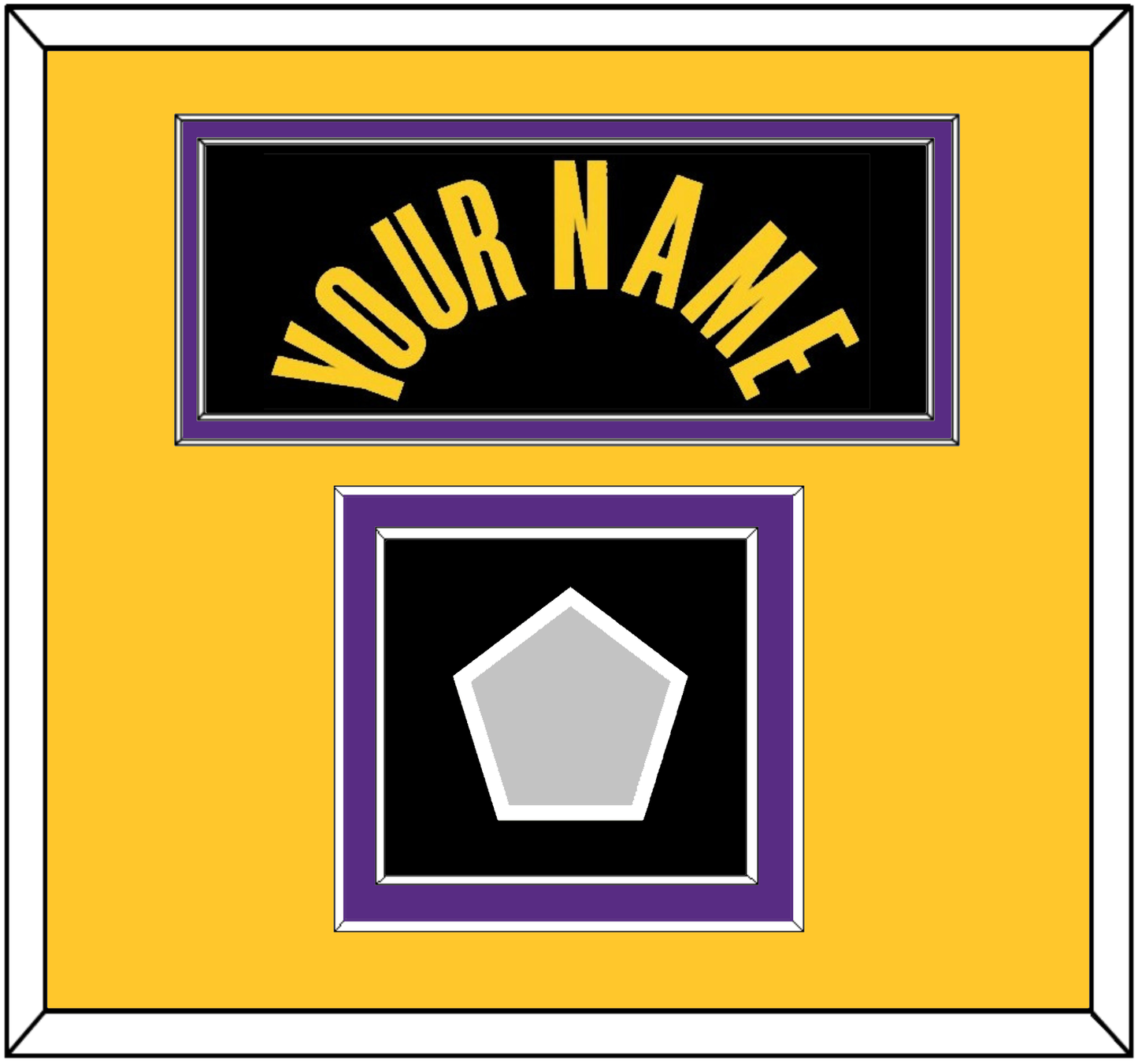 Los Angeles Name & Champions Patch - Black Mamba (2017-2018, 2020) - Signature Tier 5