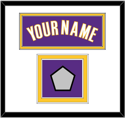 Los Angeles Name & Finals Patch - Road Purple (1999-2004) - Signature Tier 1
