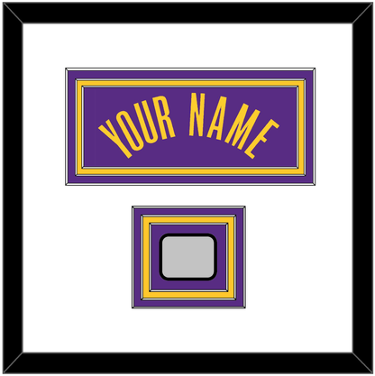 Los Angeles Name & Trophy Patch - Purple Statement - Premier Tier 1