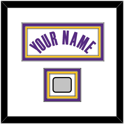 Los Angeles Name & Champions Patch - White Association - Premier Tier 1