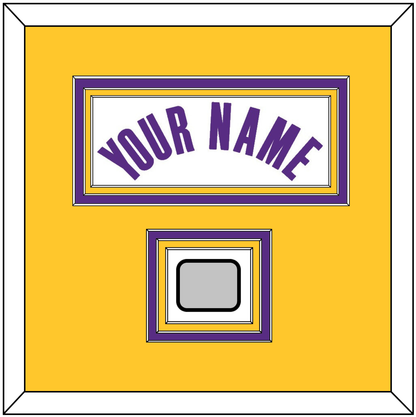Los Angeles Name & Trophy Patch - White Association - Premier Tier 3