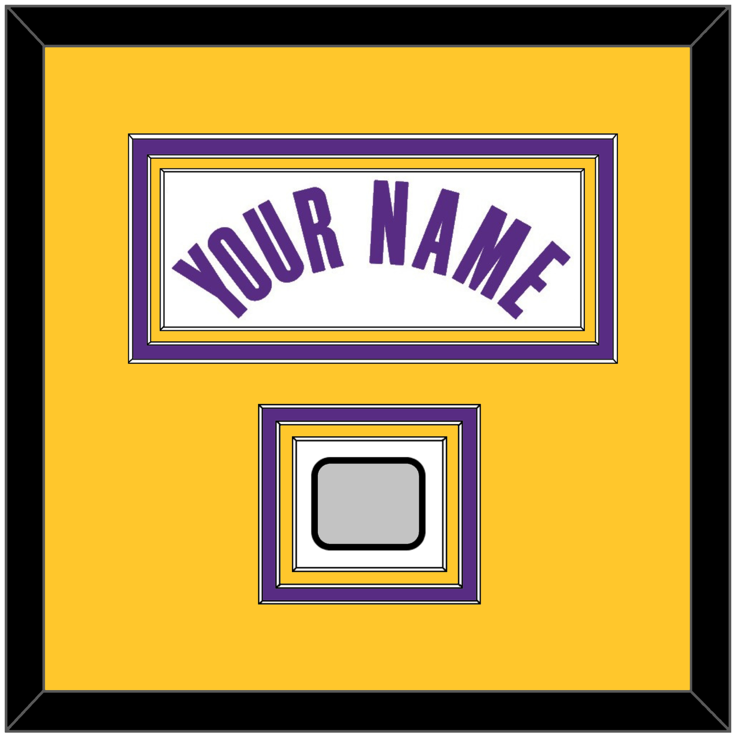 Los Angeles Name & Champions Patch - White Association - Premier Tier 3