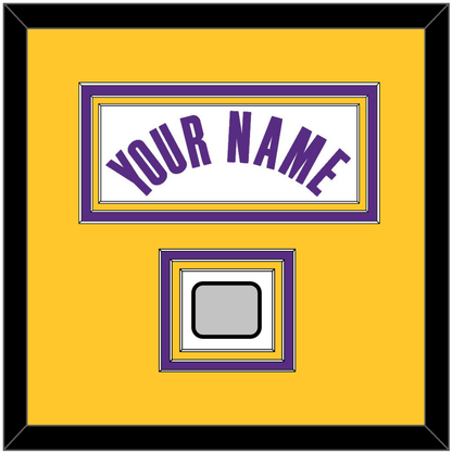 Los Angeles Name & Champions Patch - White Association - Premier Tier 3