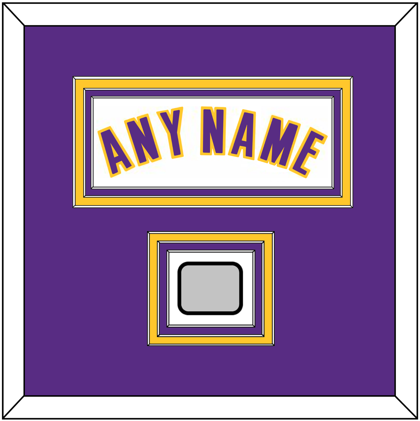 Los Angeles Name & Finals Patch - Alternate White (2002-2018) - Premier Tier 2