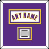 Los Angeles Name & Finals Patch - Alternate White (2002-2018) - Triple Mat 2