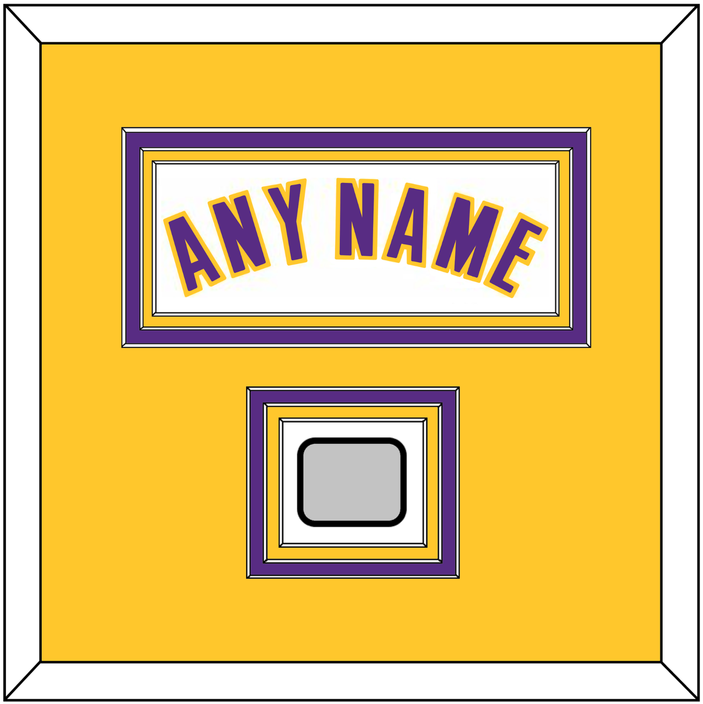 Los Angeles Name & Finals Patch - Alternate White (2002-2018) - Premier Tier 3