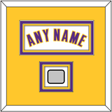 Los Angeles Name & Champions Patch - Alternate White (2002-2018) - Triple Mat 3