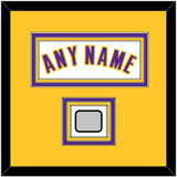 Los Angeles Name & Finals Patch - Alternate White (2002-2018) - Triple Mat 3