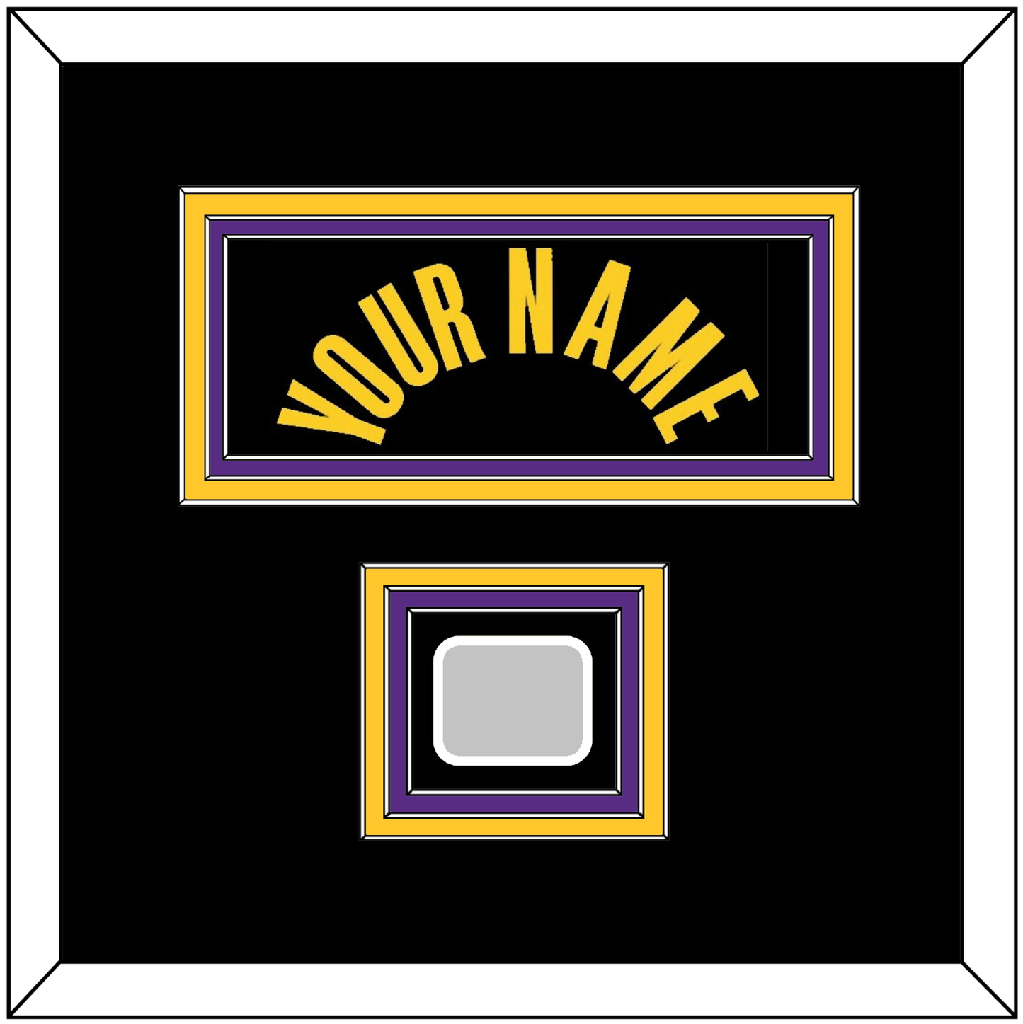 Los Angeles Name & Champions Patch - Black Mamba (2017-2018, 2020) - Premier Tier 2