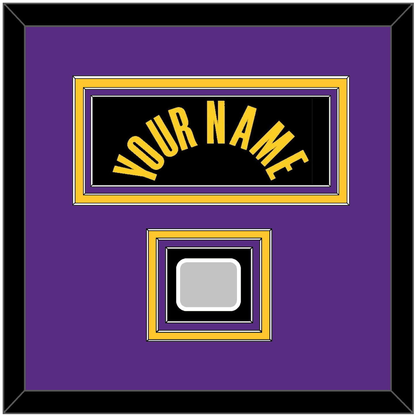 Los Angeles Name & Finals Patch - Black Mamba (2017-2018, 2020) - Premier Tier 3