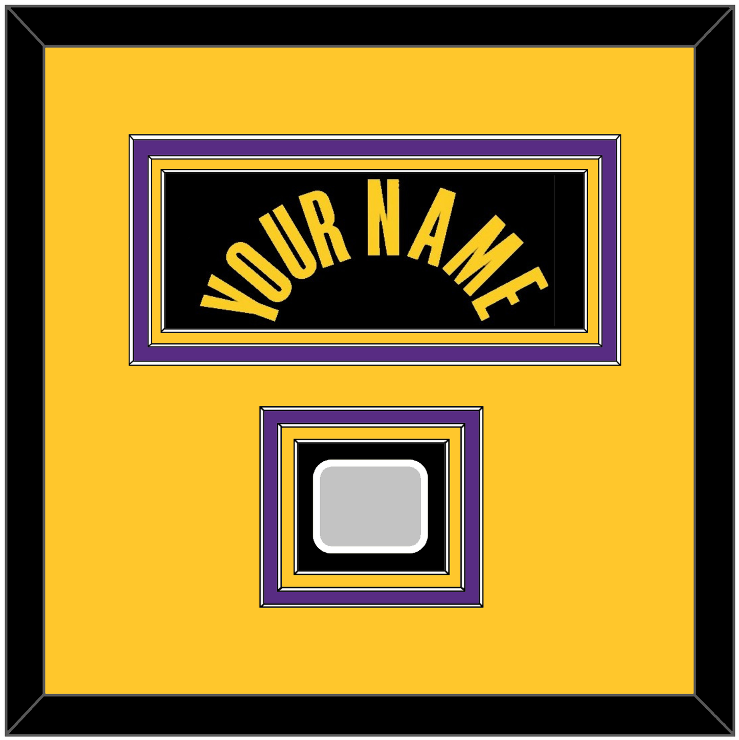 Los Angeles Name & Trophy Patch - Black Mamba (2017-2018 & 2020) - Premier Tier 4